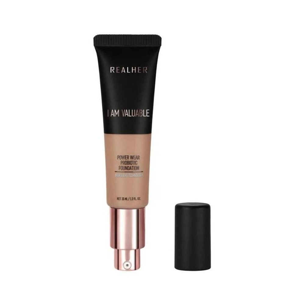RealHer I Am Valuable Power Wear Probiotic Foundation 35ml 1.2 fl oz New